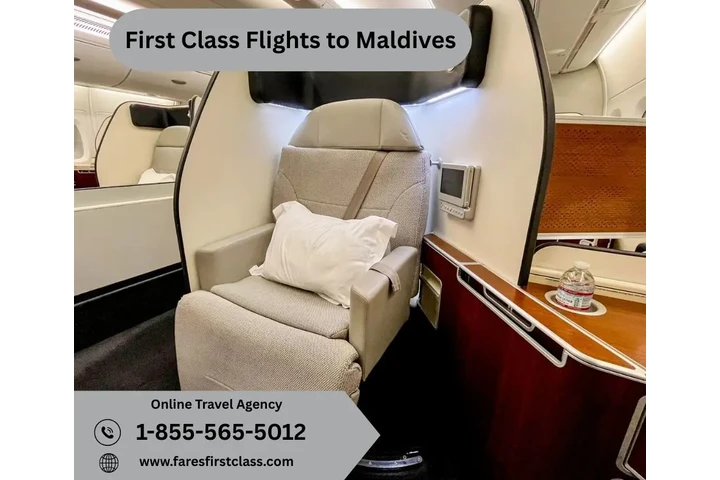 First Class Flight to Maldives image 1