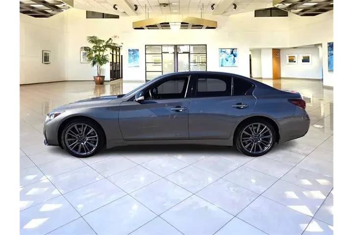 $32500 : INFINITI Q50 2022 AWD Red Sp image 4