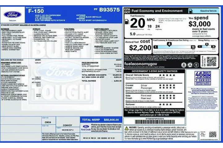 $37575 : Ford F-150 2023 4x4 XLT 4dr image 6