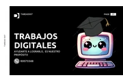 SE DESARROLLAN TRABAJOS ONLINE en Madrid
