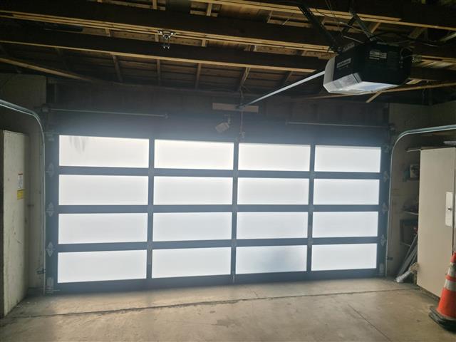 Full glass view garage doors image 3