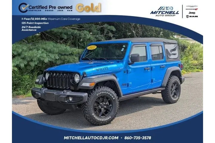 $28999 : Jeep Wrangler Unlimited 2021 image 1