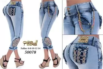 $10 : SEXIS JEANS HECHOS EN COLOMBIA image 2