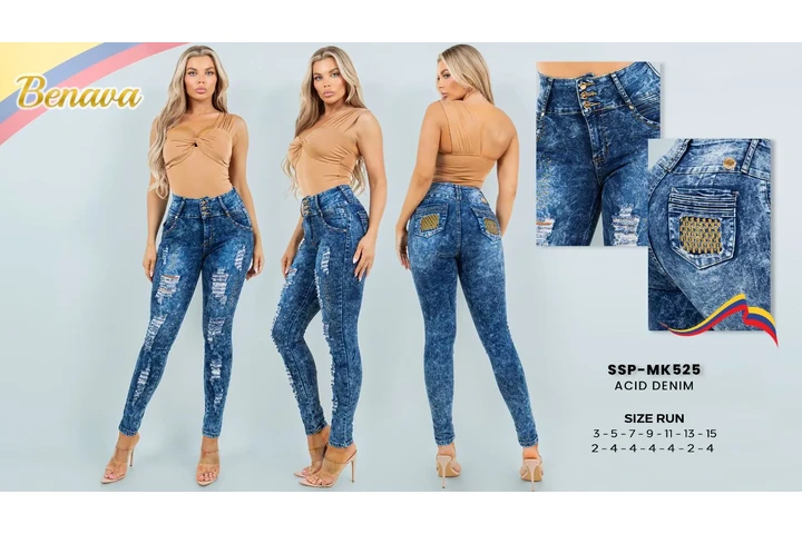 $18 : PANTALONES  ORIGINALES  COLOMB image 3