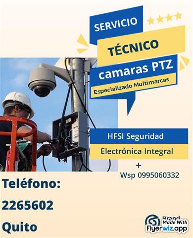 SERVICIO TÉCNICO CAMARAS PTZ image 1