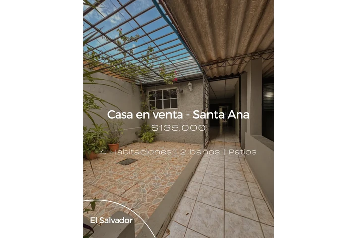 $135000 : Casa en venta de una planta image 1