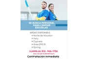 Limpieza de escuela en Houston