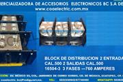 BLOCK DEDISTRIBUCION ELECTRICA en Culiacan