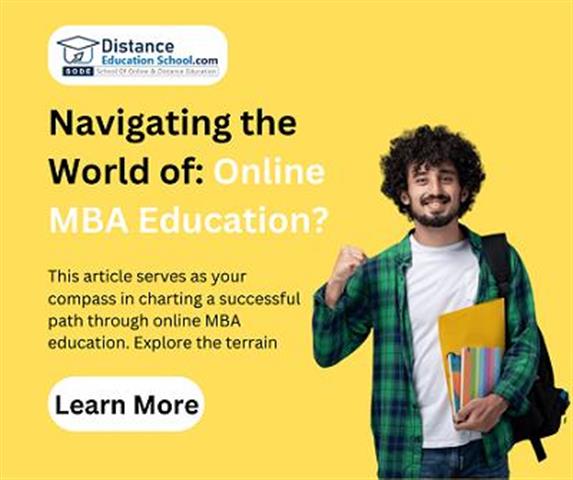 MBA Degree Distance Learning image 1