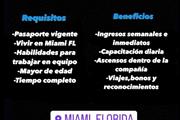 Área de ventas o asesores en Miami