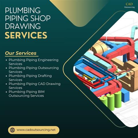 Plumbing Piping Shop Drawing image 1