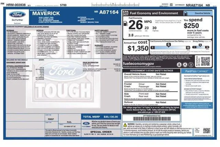 $24422 : Ford Maverick 2022 Lariat 4d image 1