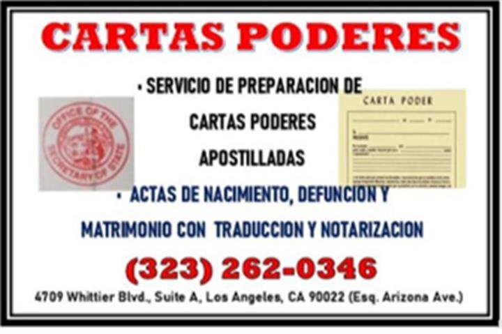 █►APOSTILLADOS Y SERV.NOTARIAL image 1