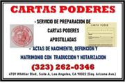 █►APOSTILLADOS Y SERV.NOTARIAL en Los Angeles