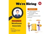 Hiring Warehouse Associate!!!! en Orange County