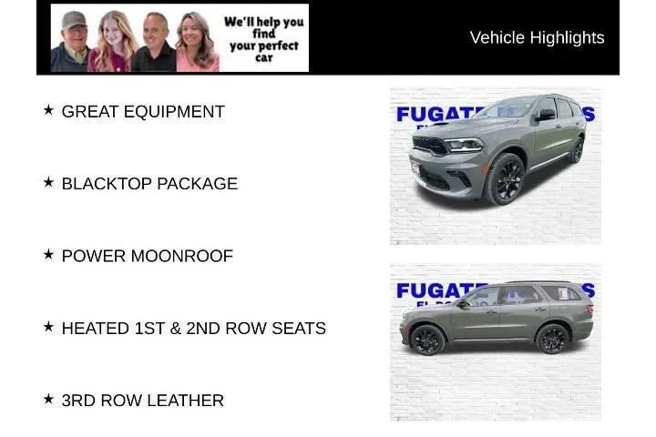 $35800 : Dodge Durango 2022 AWD GT 4d image 9