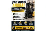 GENERAL LABOR / FORKLIFT