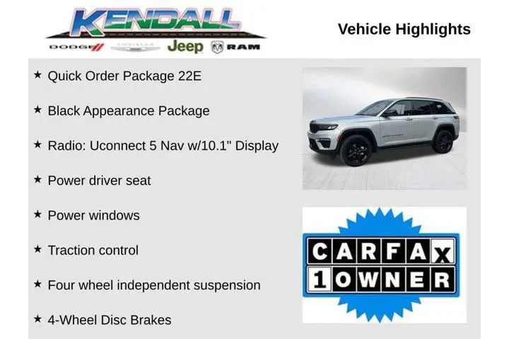 $34896 : Jeep Grand Cherokee 2024 4x2 image 4