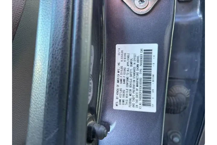 $14000 : Honda Accord 2014 EX-L 4dr S image 10