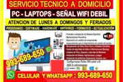 TECNICO PC REDES WIFI LAPTOPS en Lima