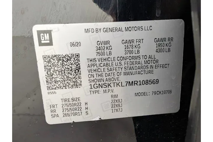 $35432 : Chevrolet Tahoe 2021 4x4 Hig image 10