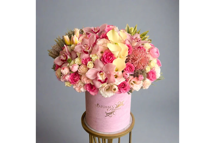Pink Flowers Bouquet image 1