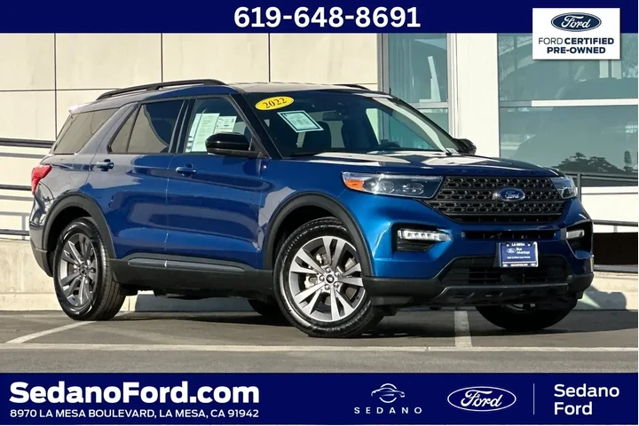 $27800 : Ford Explorer 2022 XLT 4dr S image 1