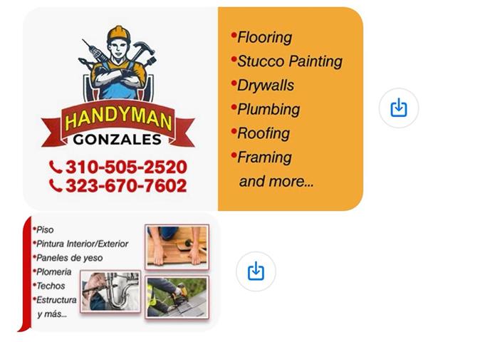 HANDYMAN Gonzales image 1