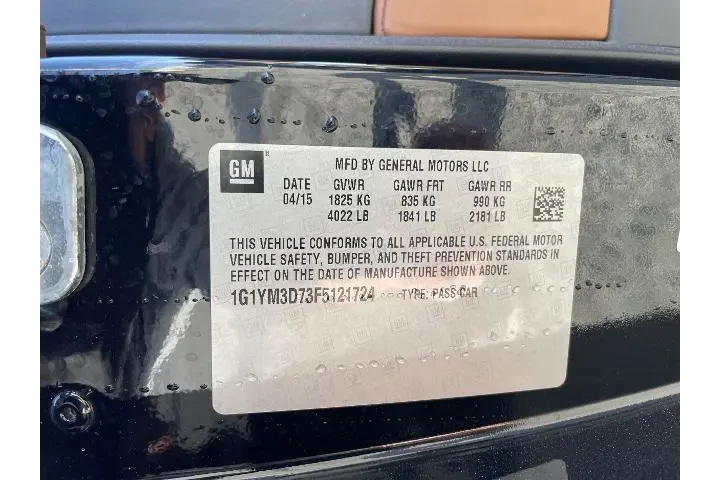 $35981 : Chevrolet Corvette 2015 Stin image 5