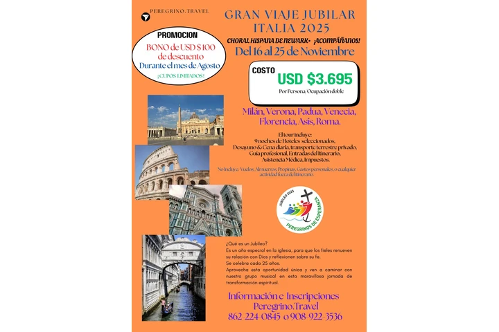 Viaje Jubilar a Italia image 1
