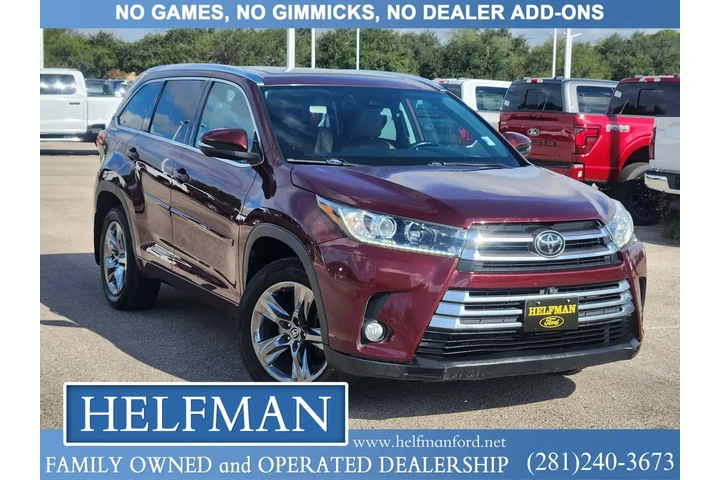 Toyota Highlander 2018 AWD L image 1