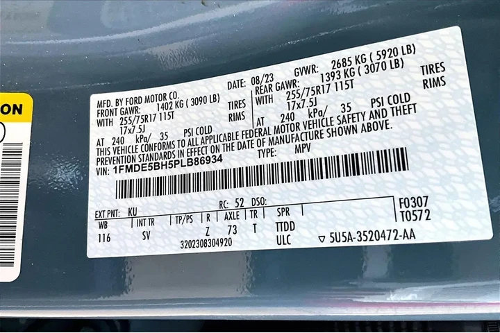 $36745 : Ford Bronco 2023 4x4 Base 4d image 8