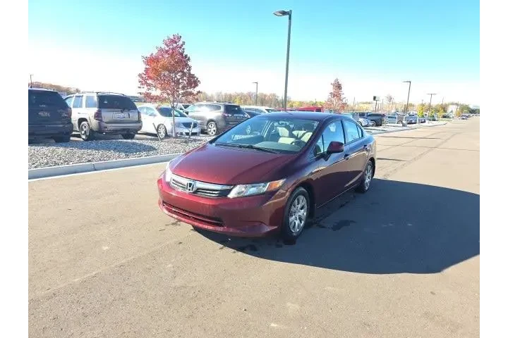 $6500 : Honda Civic 2012 LX 4dr Seda image 1