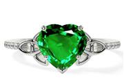 Buy now EmeraldEngagement Ring