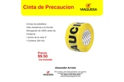 Cinta amarilla rollo 300 Mts en San Salvador