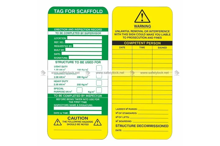 Scaffolding Tags & Holders image 9