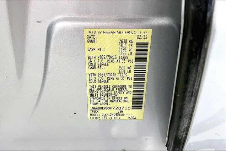 $11991 : Nissan Frontier 2013 4x4 S 4 image 8