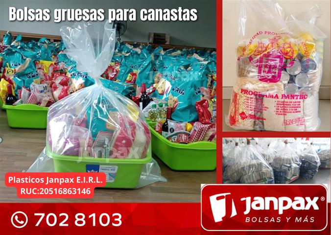 $246 : BOLSAS GRUESAS PARA CANASTA image 2