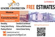 Yeyo General Construction en Orange County