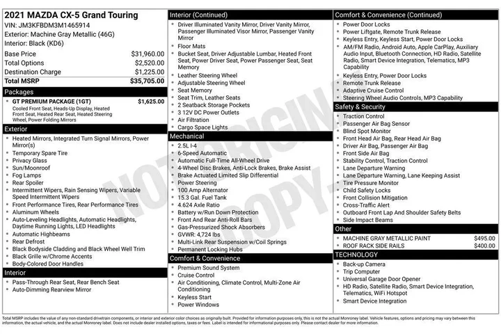 $26249 : Mazda CX-5 2021 AWD Grand To image 6