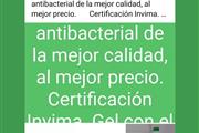 Gel y Jabón antibacterial en Bogota
