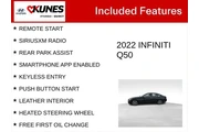 $27995 : INFINITI Q50 2022 AWD Sensor thumbnail
