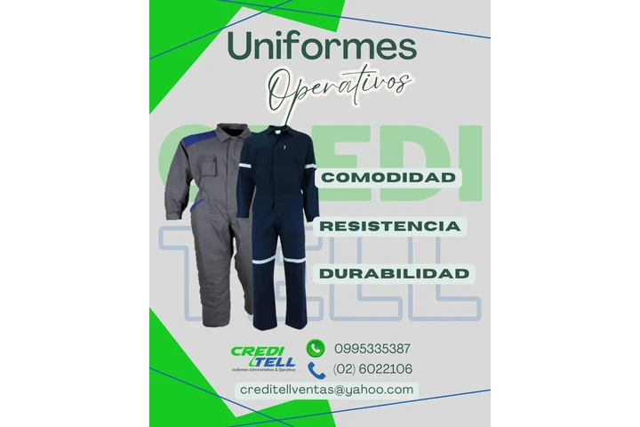 $1 : OVEROLES, UNIFORMES OPERATIVOS image 1