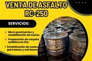 VENTA DE ASFALTO RC-250 en Lima