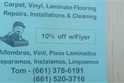 Servicios alfombras/pisos en Bakersfield