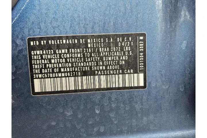 $16981 : Volkswagen Jetta 2021 S 4dr image 6