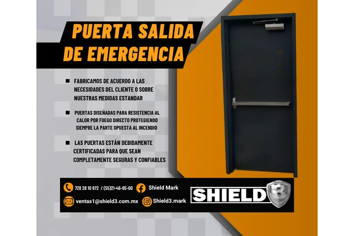 $20 : Puertas salida de emergencia image 1