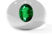 Sale on men's emerald ring