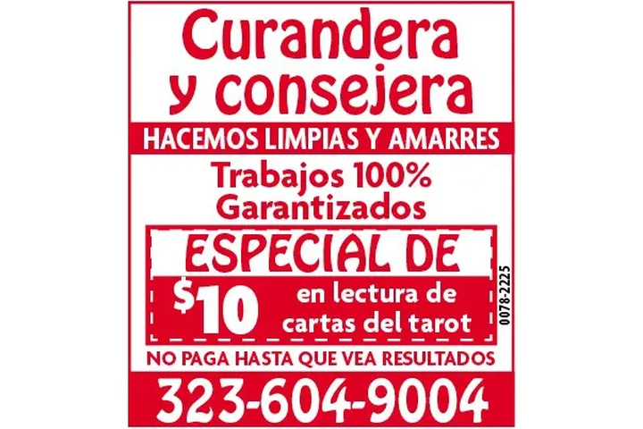 CURANDERA Y CONSEJERA image 1