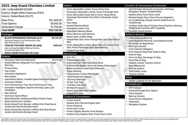 $29925 : Jeep Grand Cherokee 2023 4x4 image 6